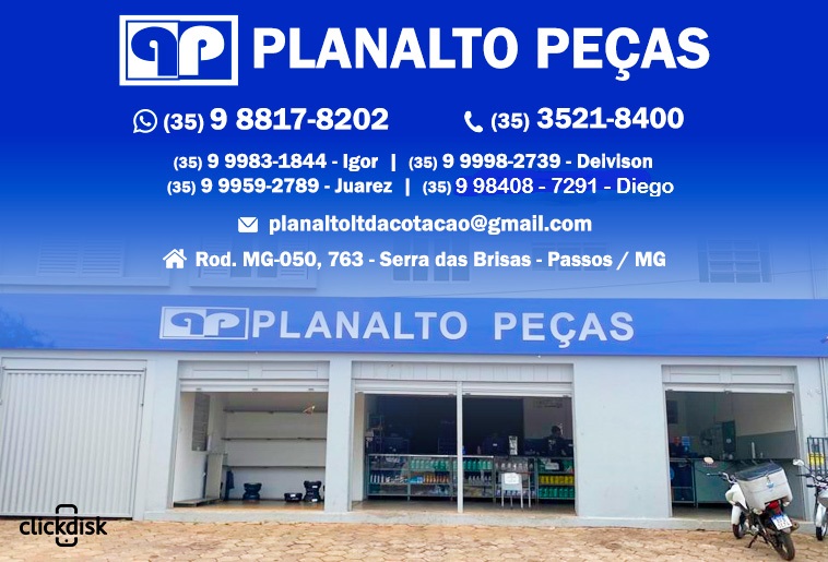 Banner PLANALTO PEÇAS - PEÇAS PARA CAMINHÕES